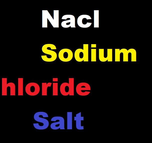Nacl -Sodium Chloride-Salt