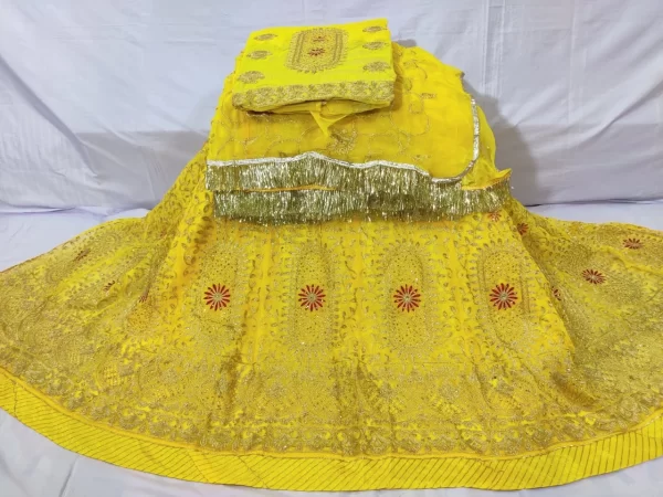 Beautiful Half Pyor Rajputi Poshak Design 2020
