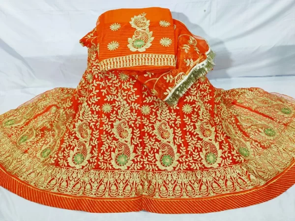 Beautiful Half Pyor Rajputi Poshak Design 2020