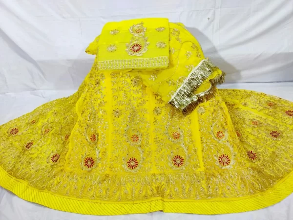 Beautiful Half Pyor Rajputi Poshak Design 2020