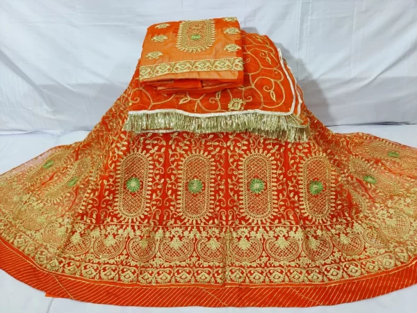 Beautiful Half Pyor Rajputi Poshak Design 2020