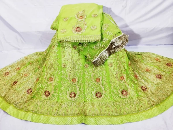 Beautiful Half Pyor Rajputi Poshak Design 2020