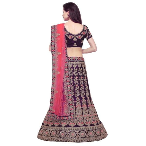 Beautiful Zari Lahnga Choli For Girl's