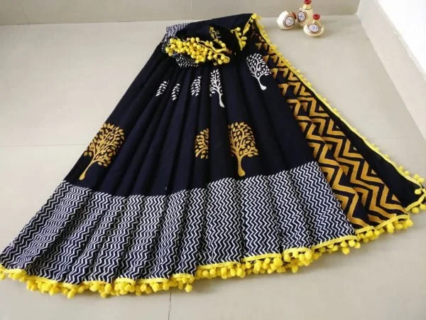 Top 5 Latest Beautiful Cotton Saree
