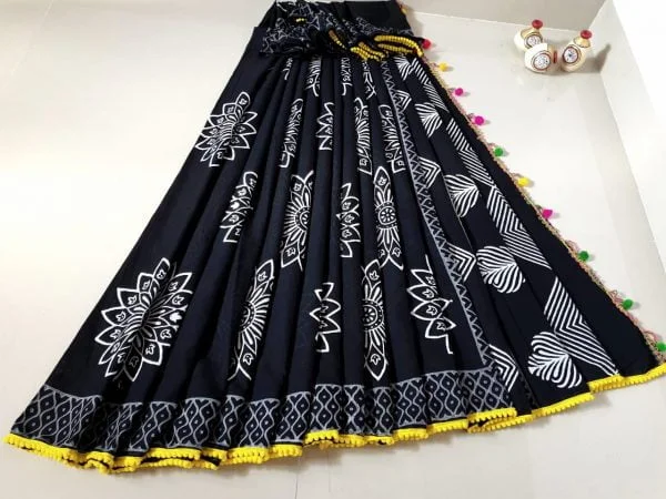 Top 5 Latest Beautiful Cotton Saree
