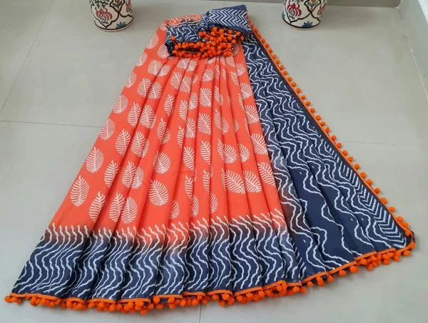 Top 5 Latest Beautiful Cotton Saree