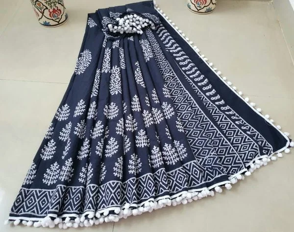 Top 5 Latest Beautiful Cotton Saree