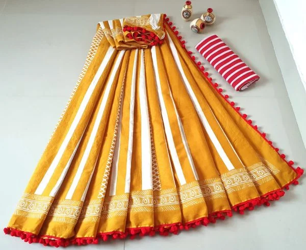 Top 5 Latest Beautiful Cotton Saree