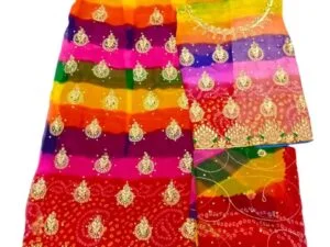 Fancy Rajputi Poshak With Chundari Design 2022