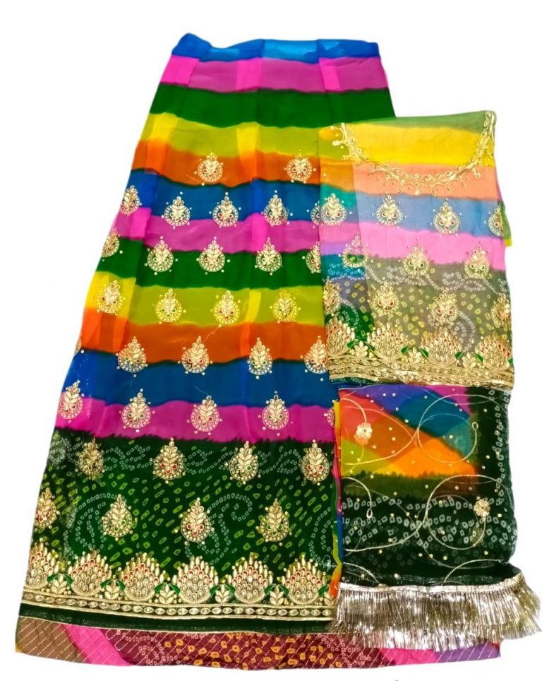 Fancy Rajputi Poshak With Chundari Design 2022